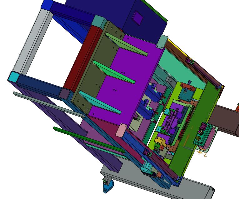 非标单机半自动钣金多点螺柱焊