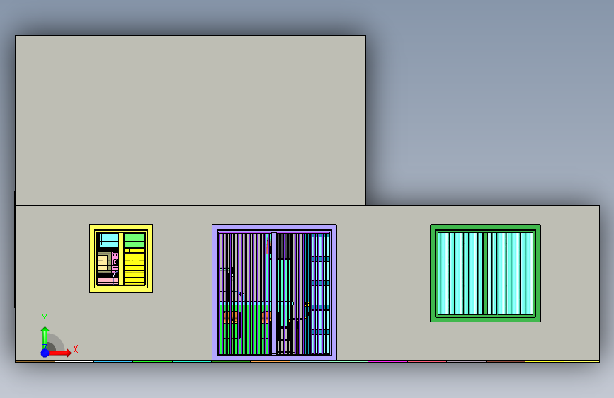 一室一厅小户型3D装修设计效果图