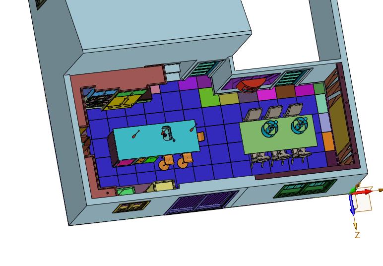 一室一厅小户型3D装修设计效果图