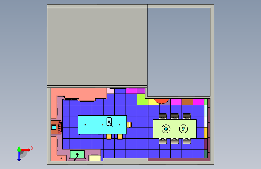 一室一厅小户型3D装修设计效果图