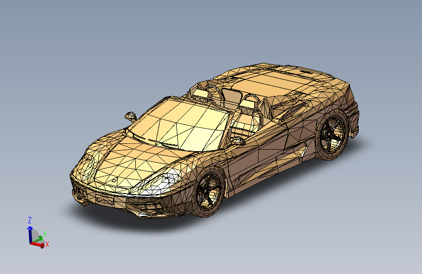 法拉利 Solidworks 2020 模型图纸下载 懒石网