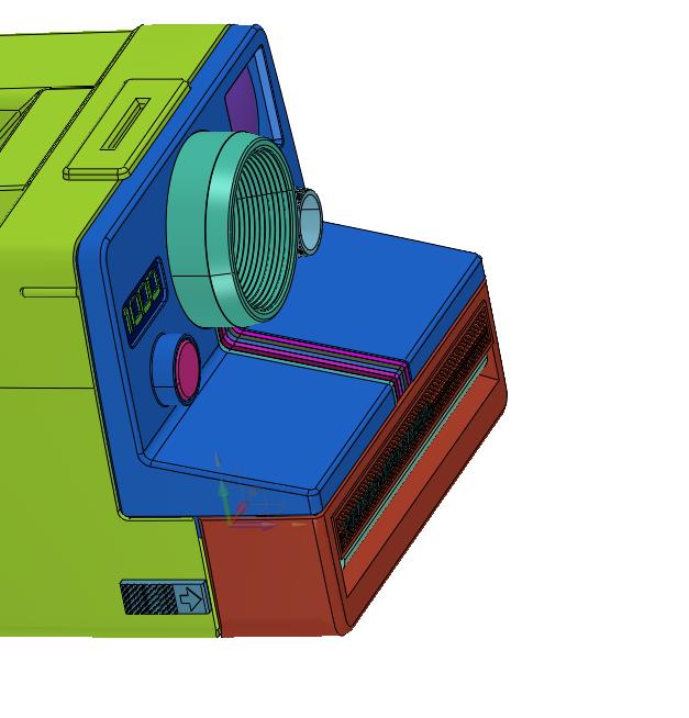 宝丽来1000复古拍立得相机