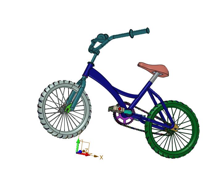 超轻便携减震迷你脚踏车