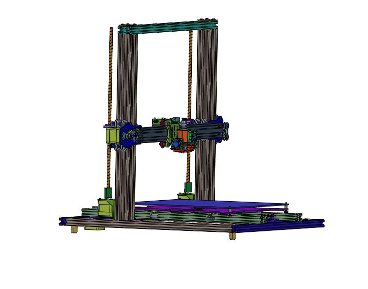 家用入门级桌面三维立体3D打印