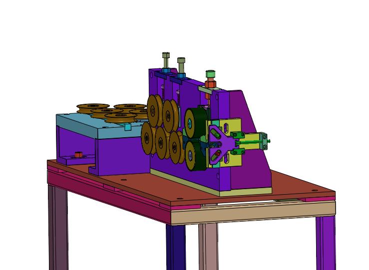 建筑铜管铜线调直校直机