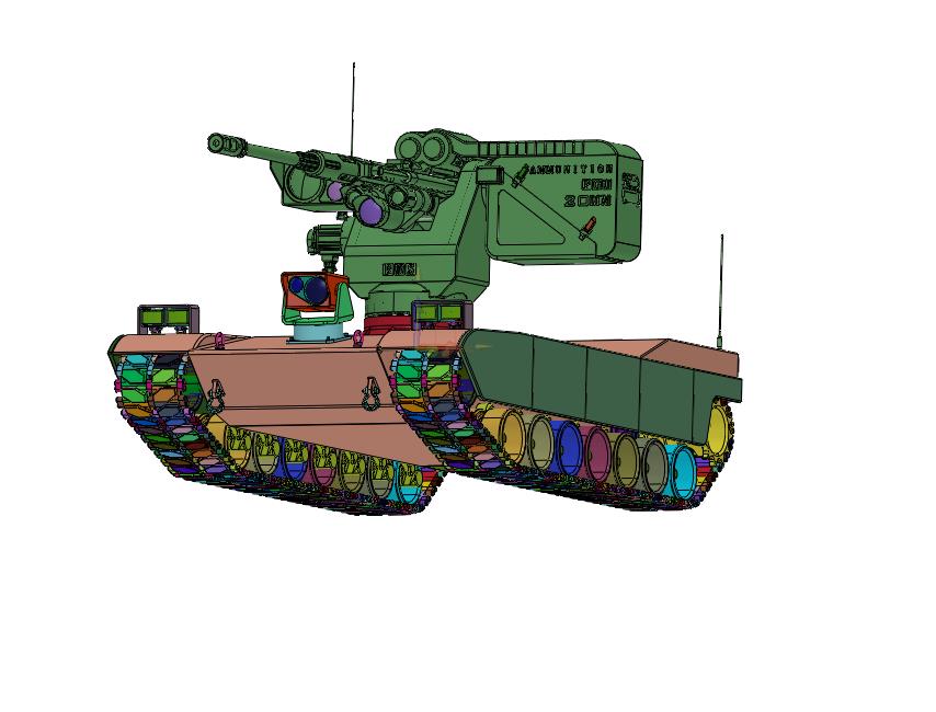 履带式步兵机关炮战车