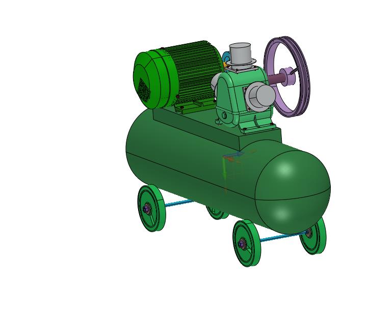 皮带式高压汽修真石漆气泵冲气泵