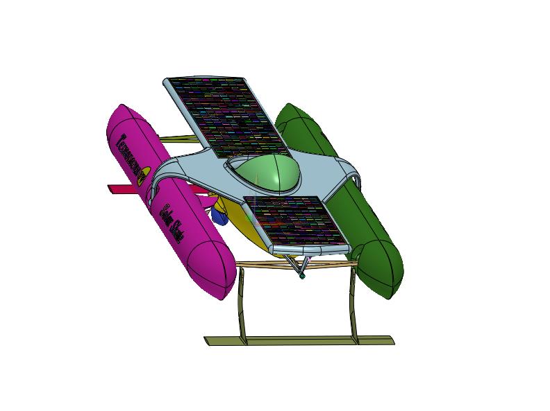 新型分体抢险救灾登陆冲锋舟