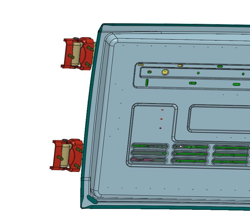 越野车侧开门后备箱