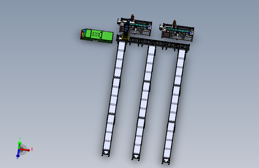 压铆机设备自动化作业模拟