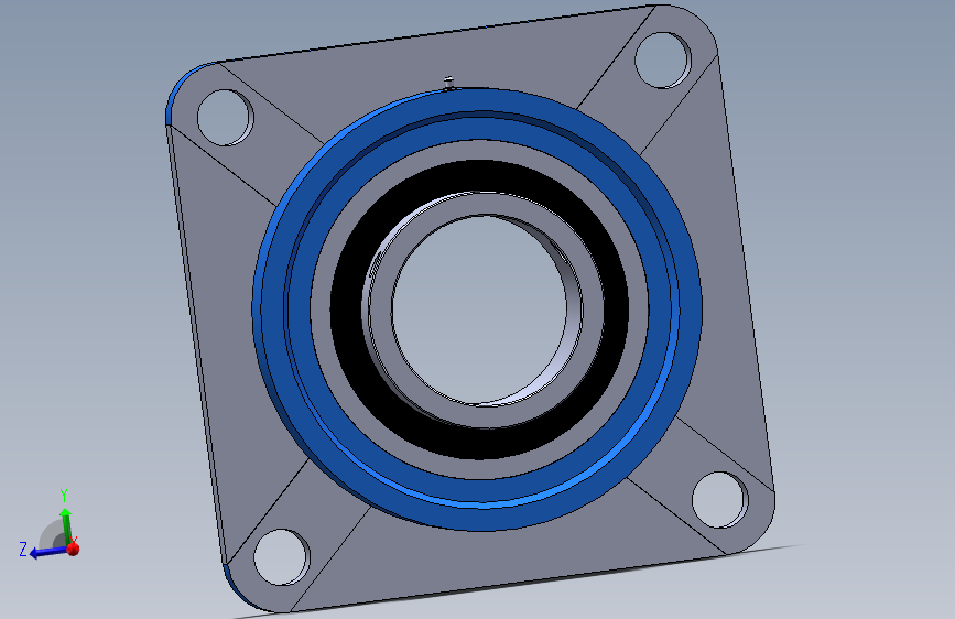 SBF200G带座轴承全参数3D数模集合大全