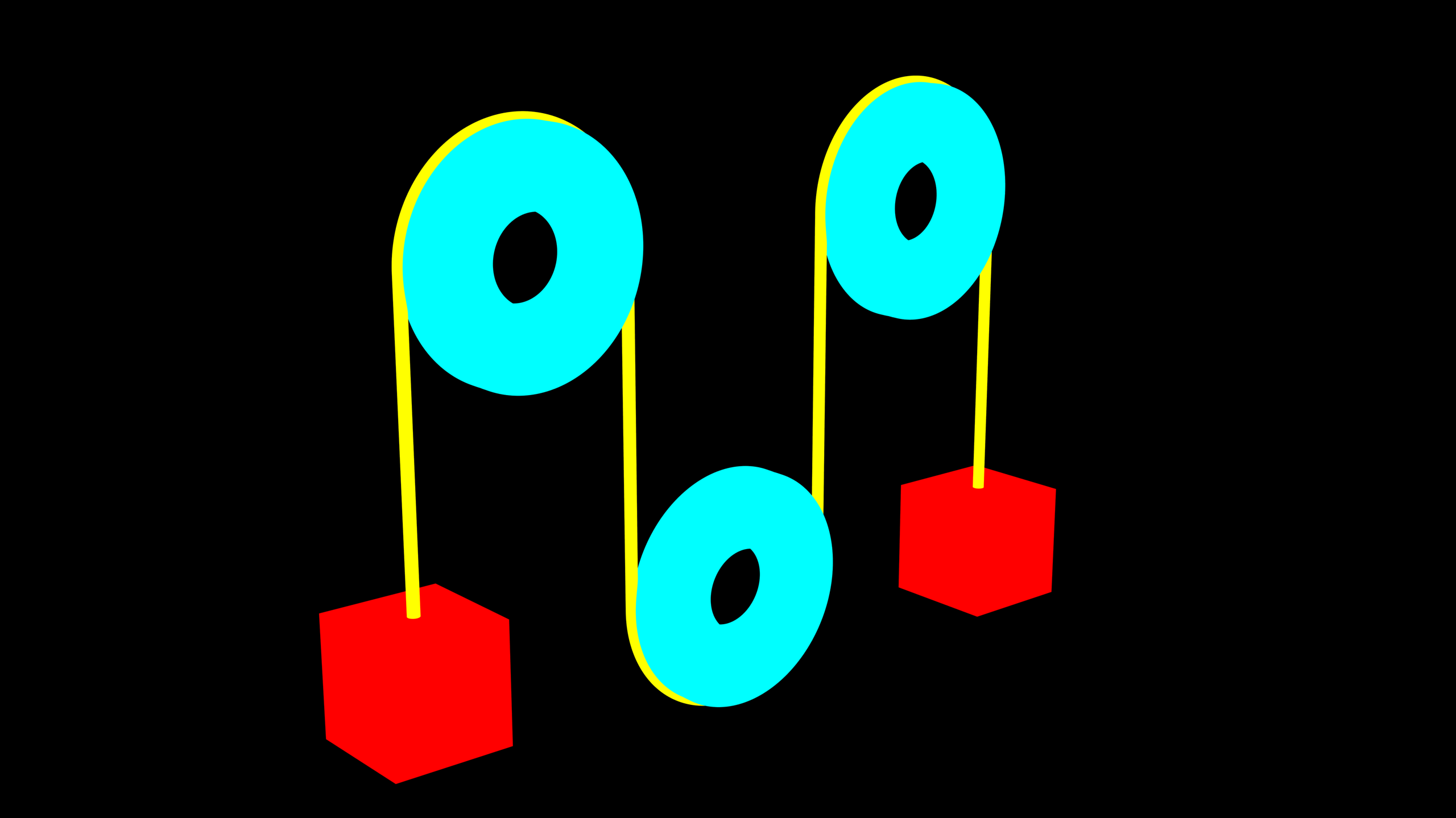 动力滑轮绳机械