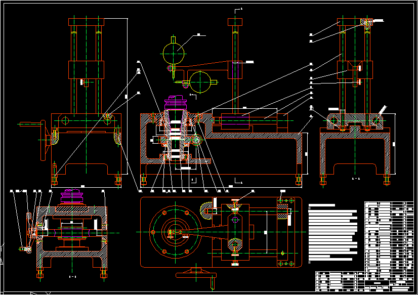 机械式测刀仪设计