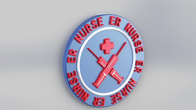 急诊室护士标志
