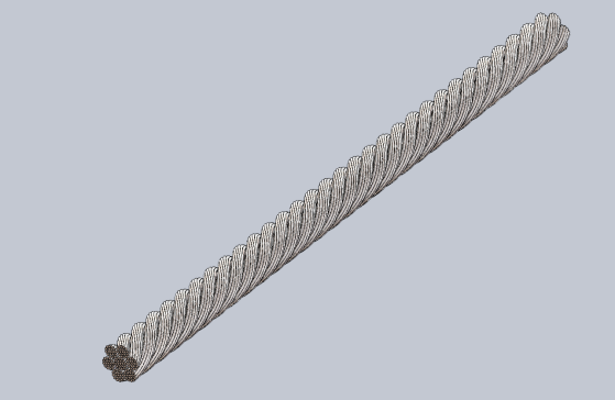 3mm 7x19 不锈钢钢丝绳