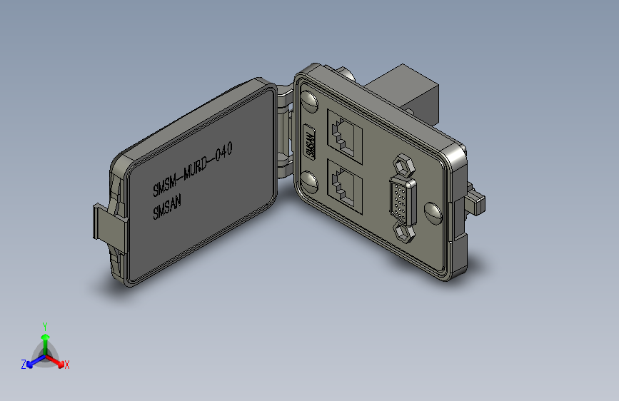 SMSM-MURD-040小型通信面板、RJ452DB151