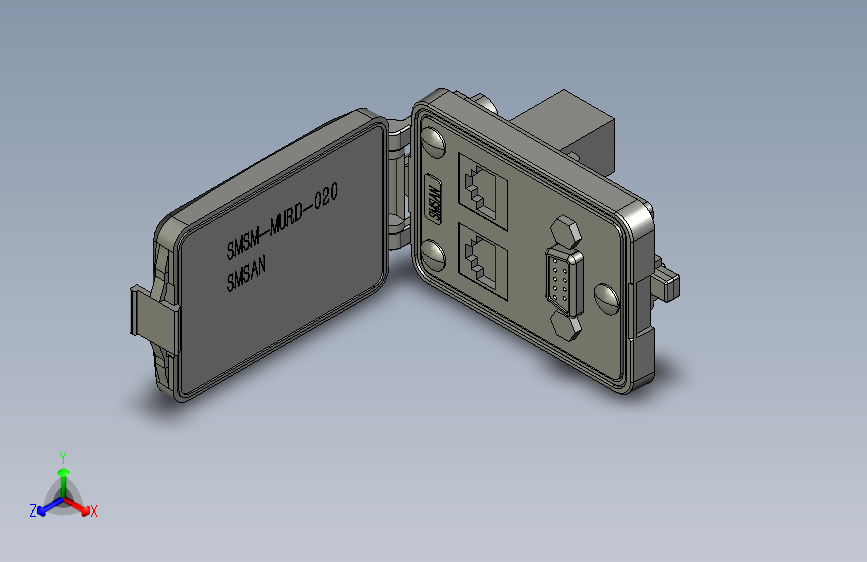 SMSM-MURD-020小型通信面板、RJ452DB91
