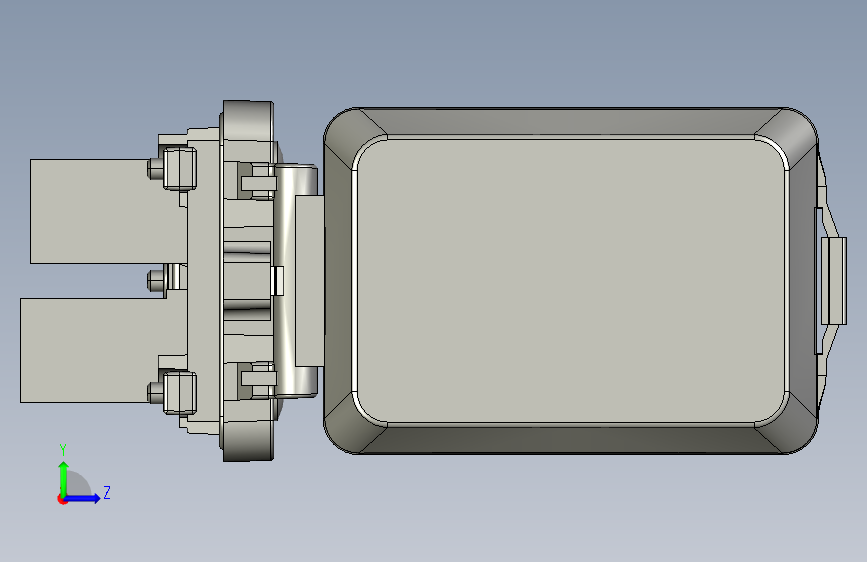 SMSM-MURD-010迷你型通信面板、RJ451USB3.01DB91 左侧视图