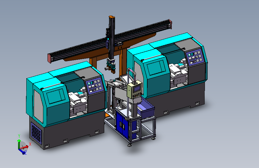 自动化数控车床系统