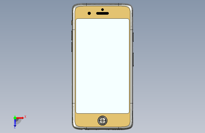 iPhone6 俯视图