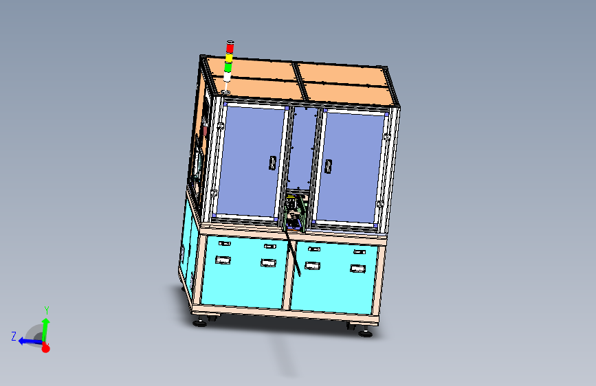 PCB板贴散热片机