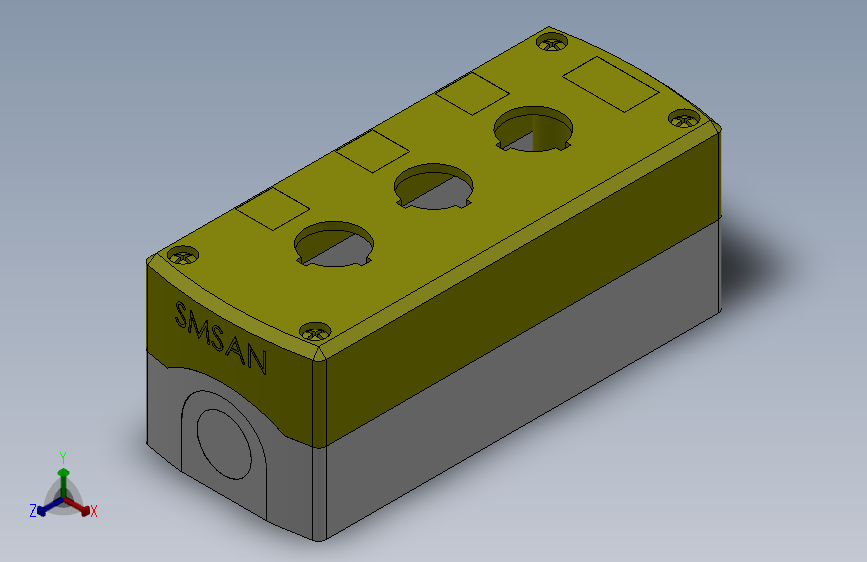 按钮盒[GOB-3A-YW]行车开关
