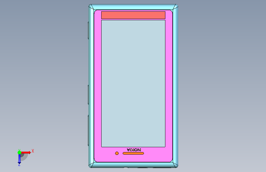 LUMIA NOKIA925 俯视图