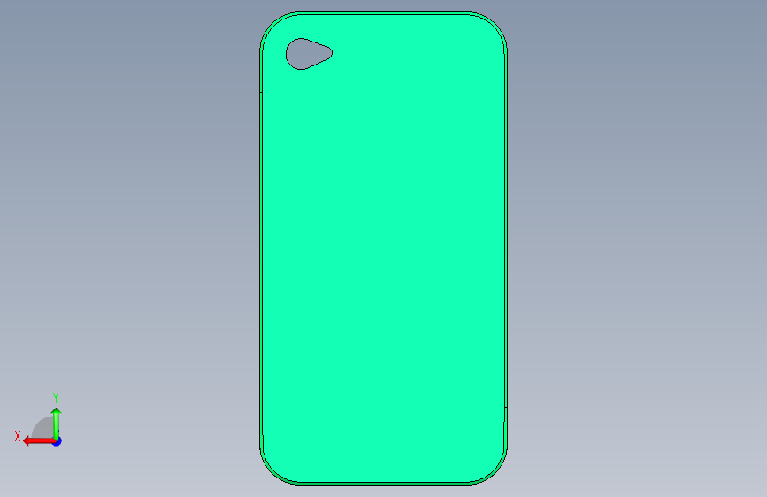 iPhone4手机壳_STEP _模型图纸下载 – 懒石网