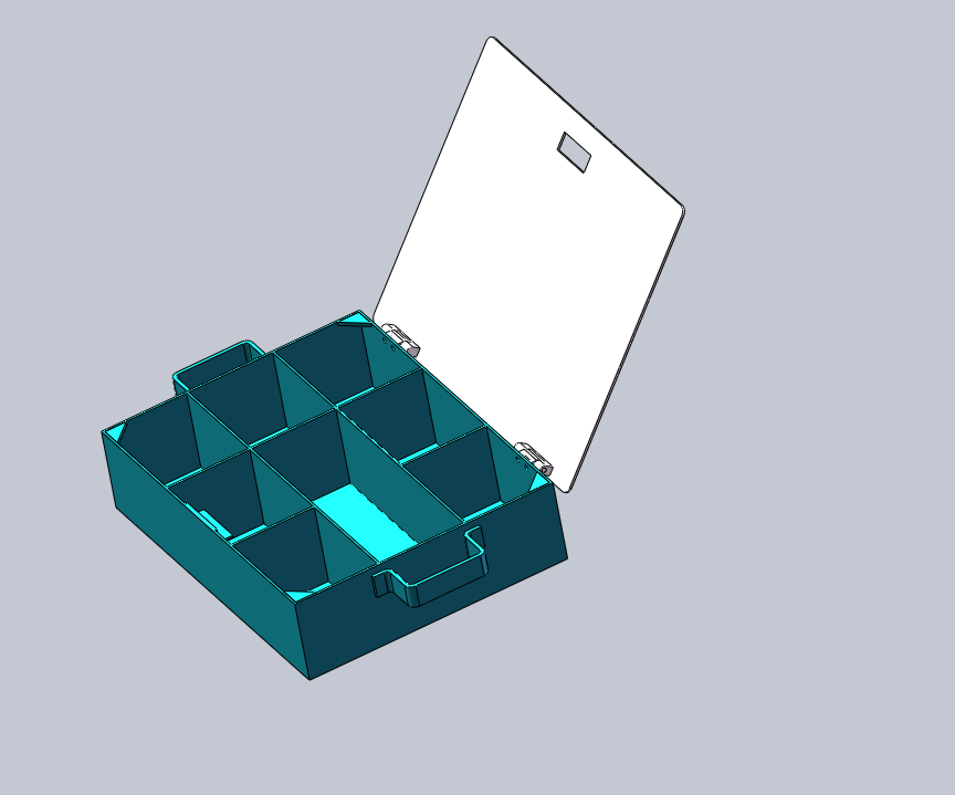 五金收纳工具箱