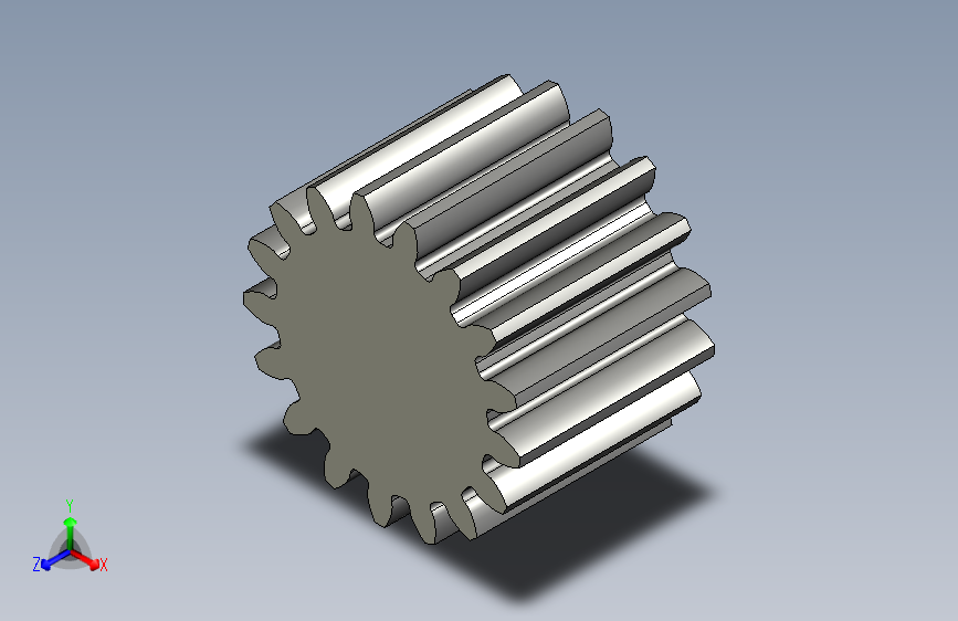 cylinder_gear.prt_UG_模型图纸下载 – 懒石网