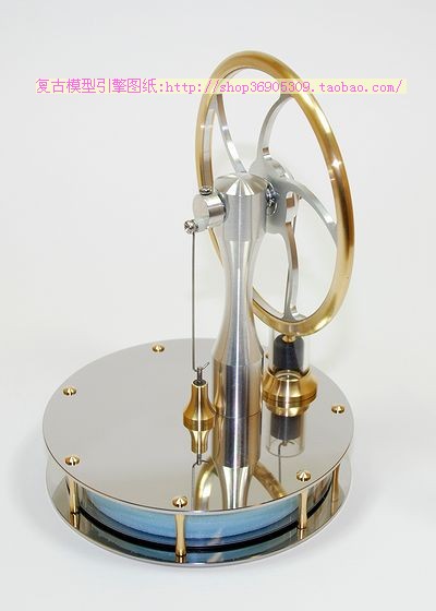 D-15低温斯特林引擎模型图纸