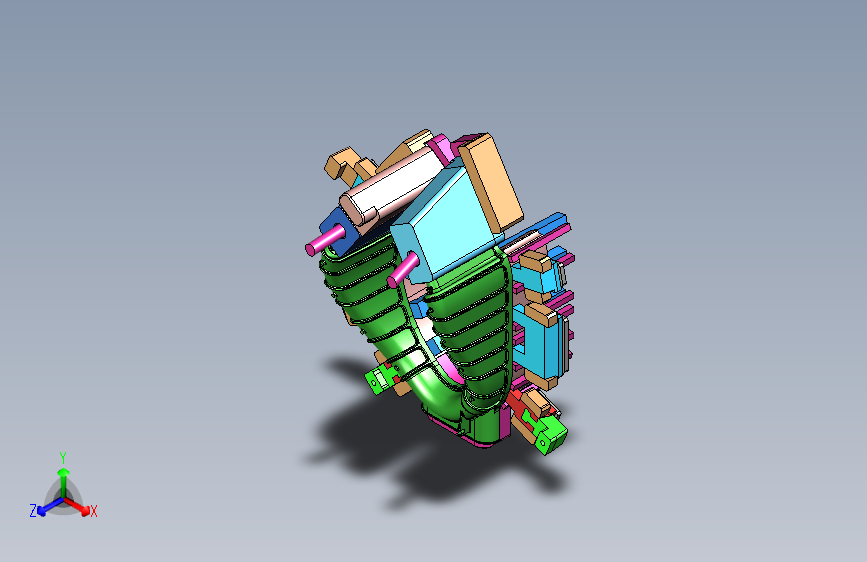 TY10522-UG8.5出口模具图