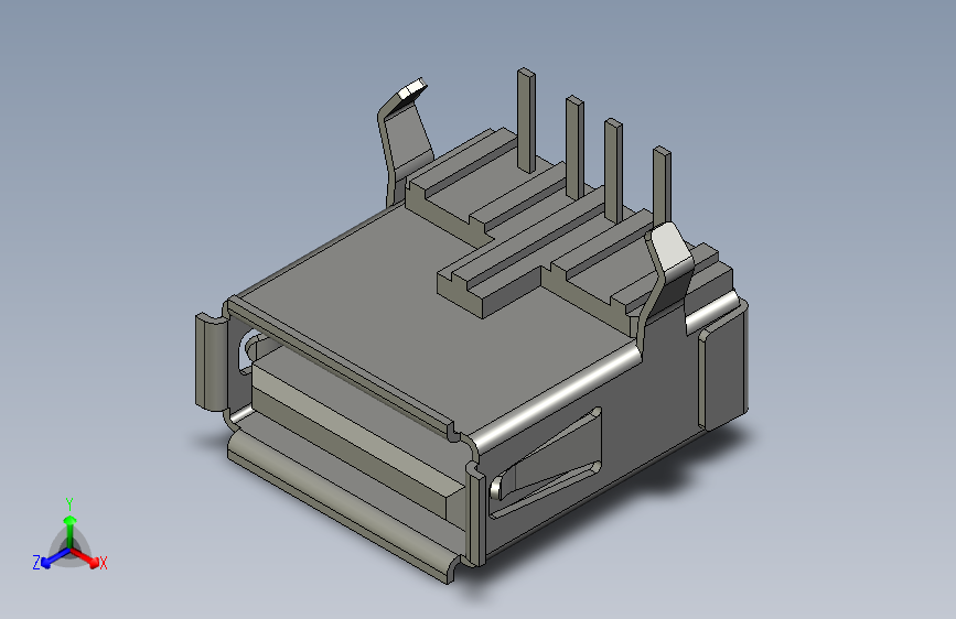 USB 2.0-母座