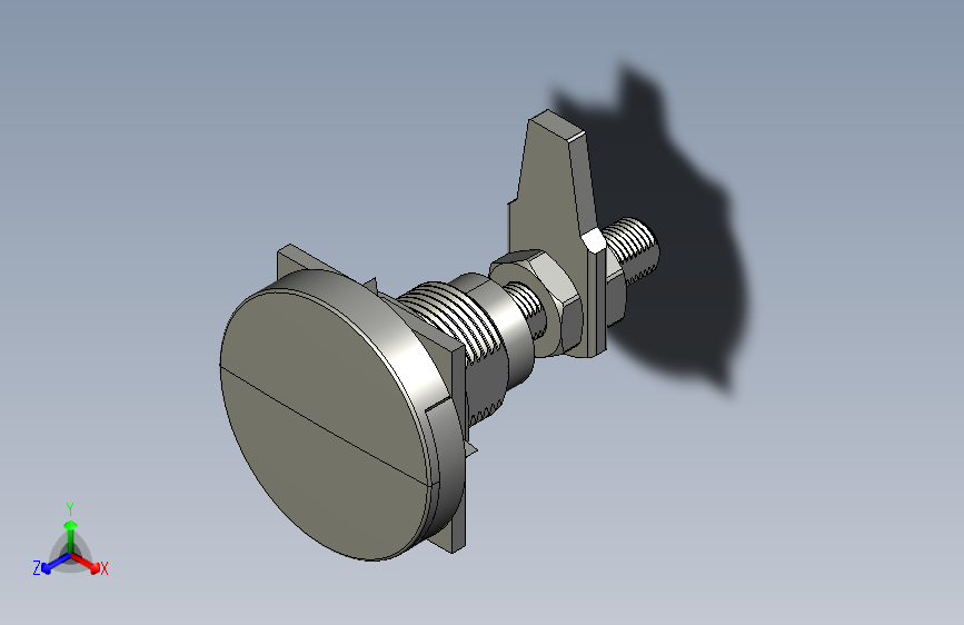 823-1A圆柱锁-上海生久