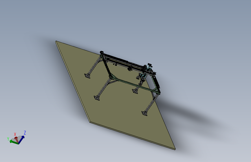 大型抓取桁架可调节间距