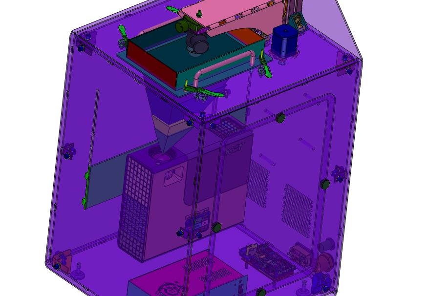 DLP-SLA混合光固化3D打印设备