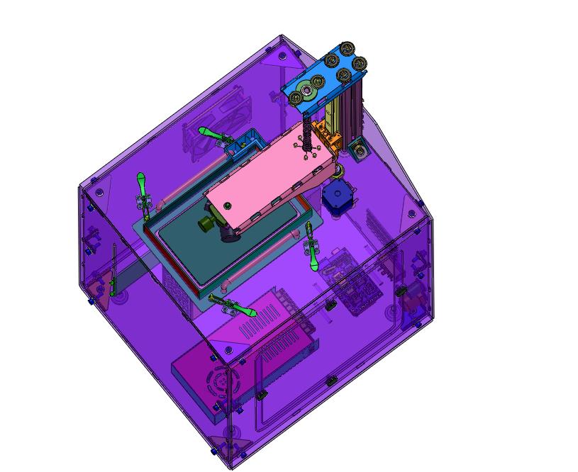 DLP-SLA混合光固化3D打印设备