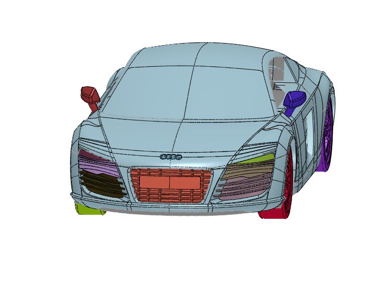 R8奥迪公司高性能跑车