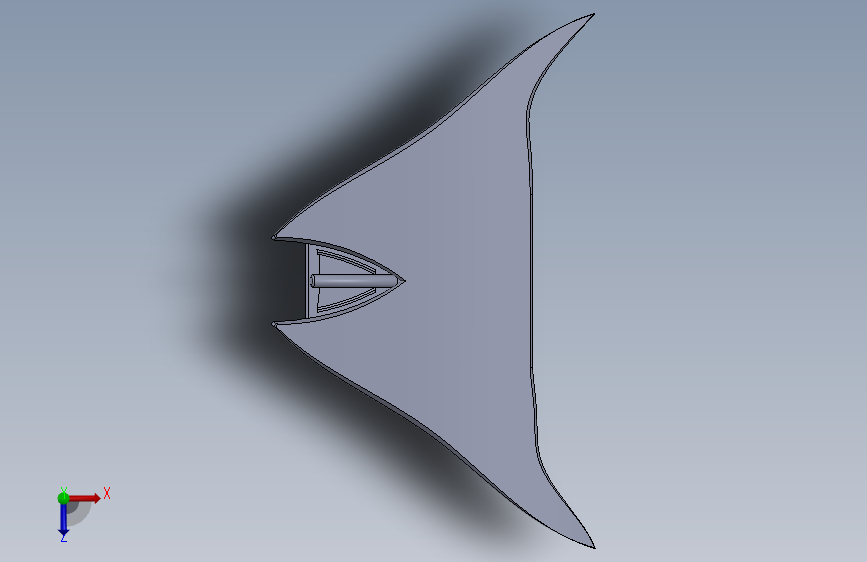 鲸鱼尾模型