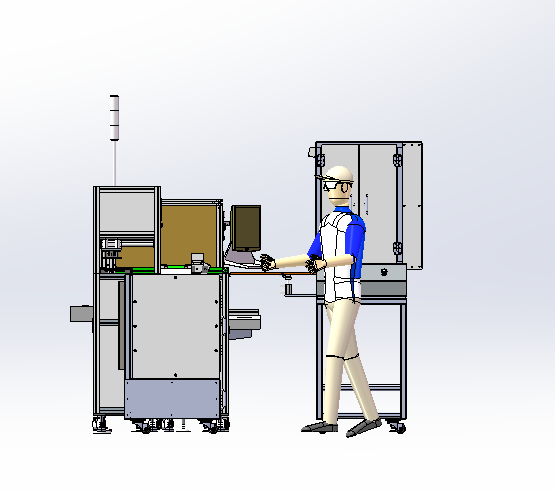 自动装配检测流水线 Solidworks 2020 模型图纸下载 懒石网