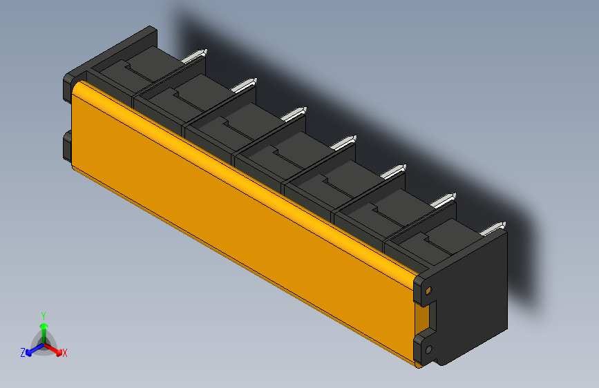 WJ46-HB9500 7 针 PCB 接线端子