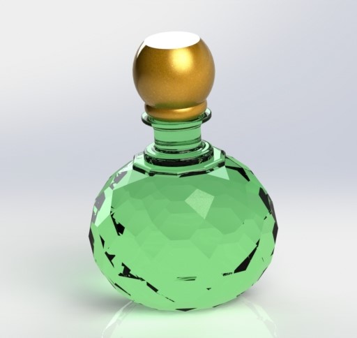 水晶瓶
