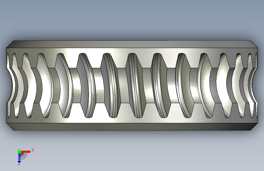 worm_gear_cylinder_left.prt_UG_模型图纸下载 – 懒石网