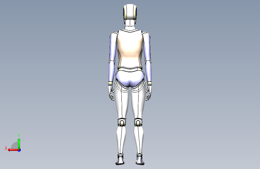 人模型_SOLIDWORKS 2018_模型图纸下载 – 懒石网