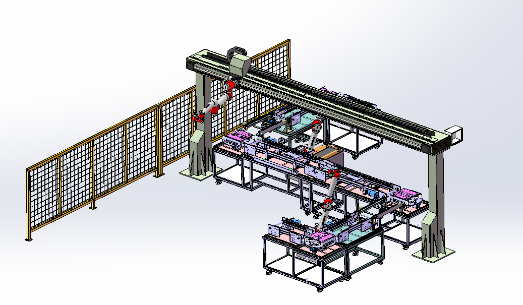 自动化输送装配线