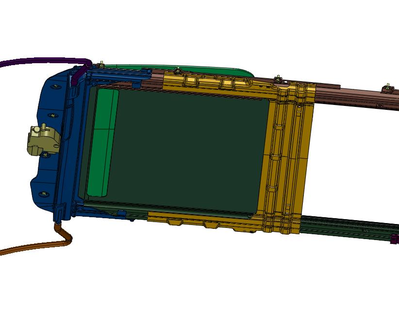 车辆小型外掀式电动天窗