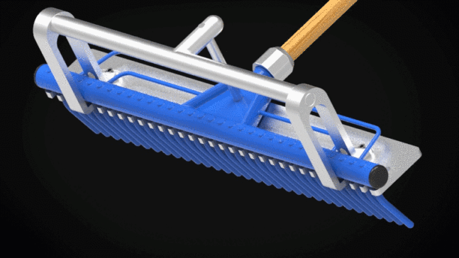 带分离装置扫帚