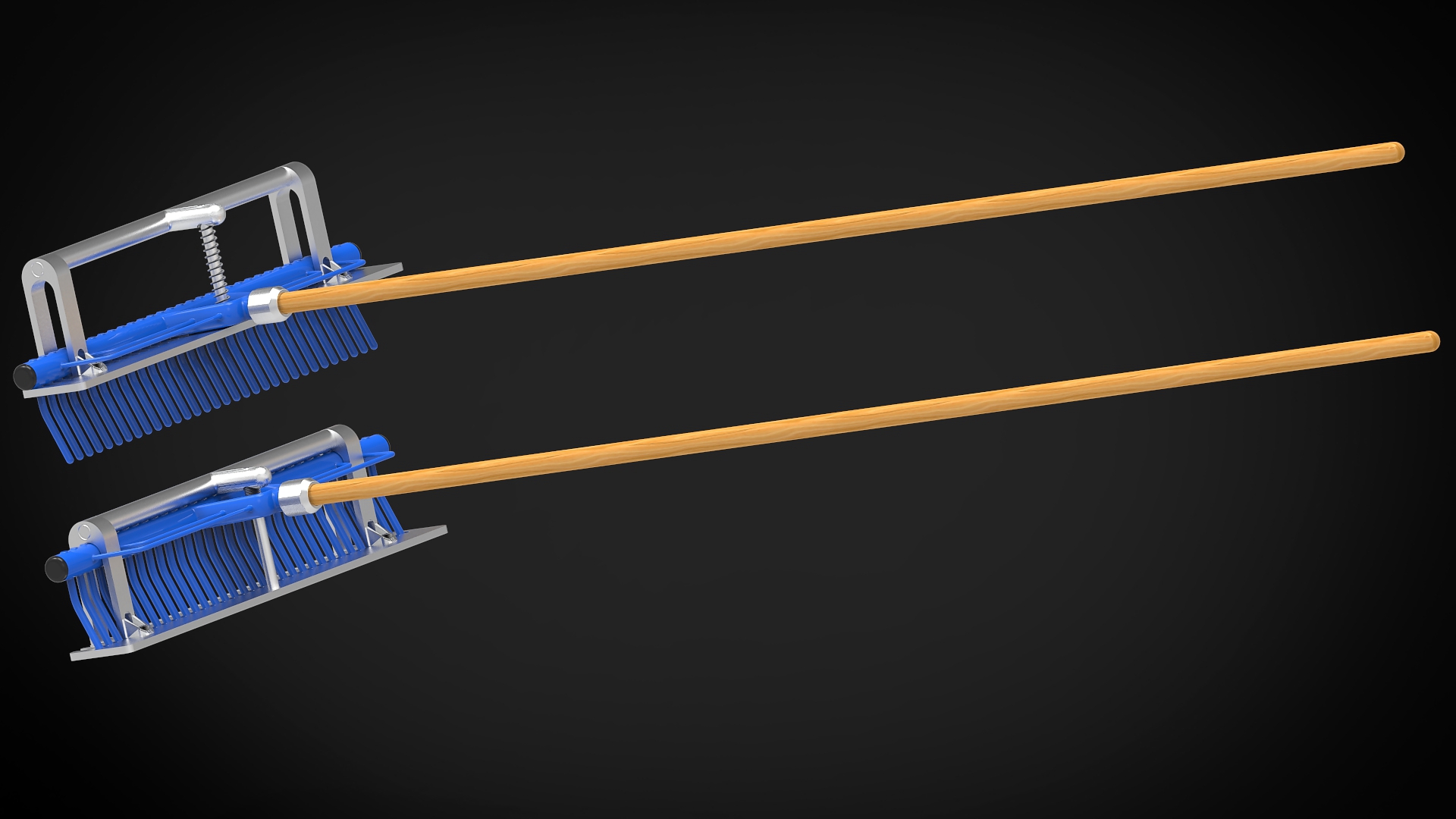 带分离装置扫帚