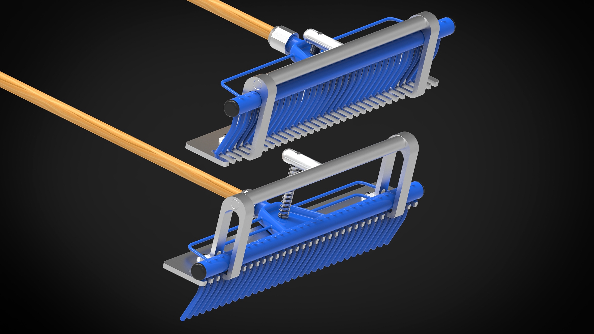 带分离装置扫帚