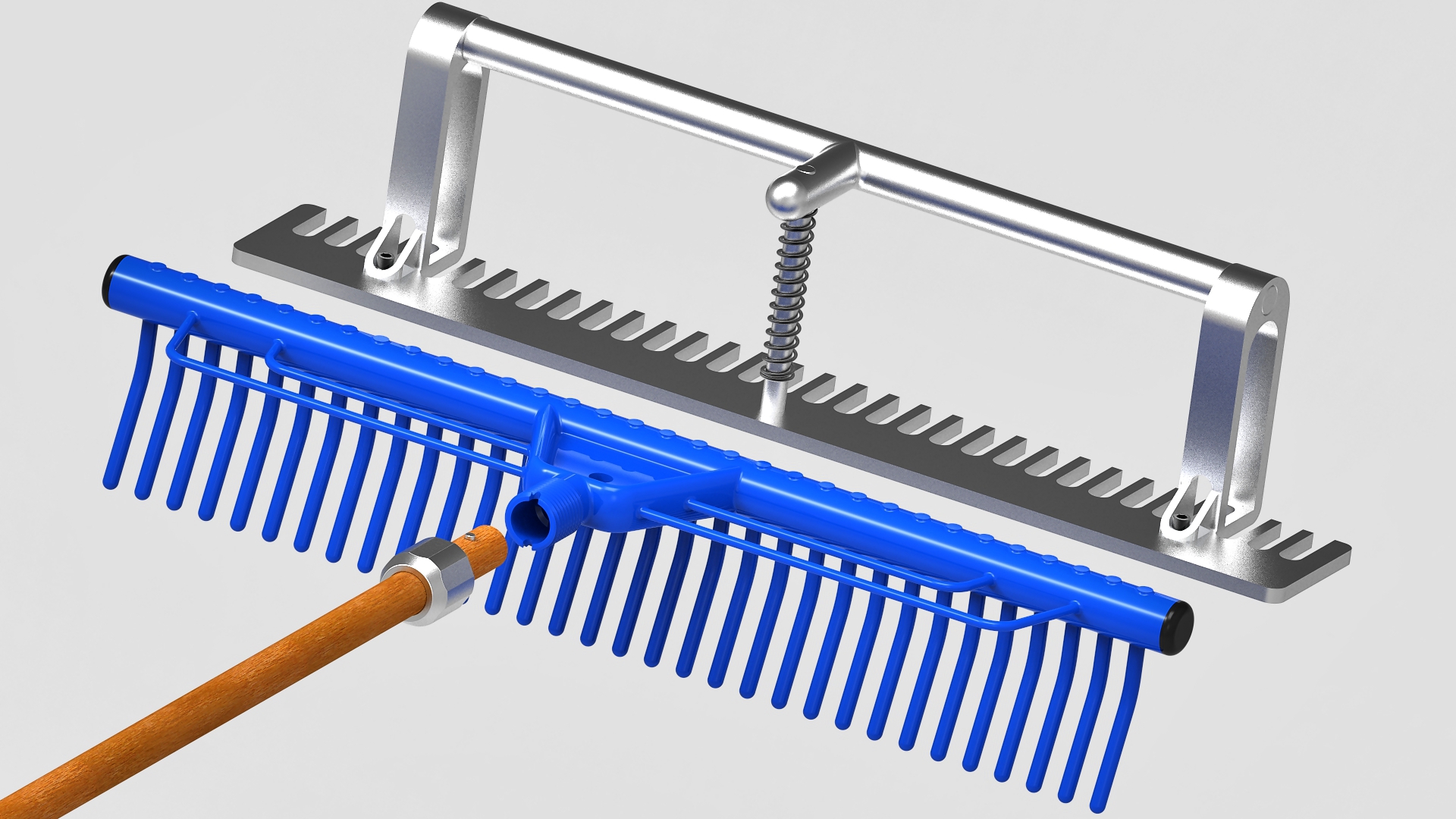 带分离装置扫帚